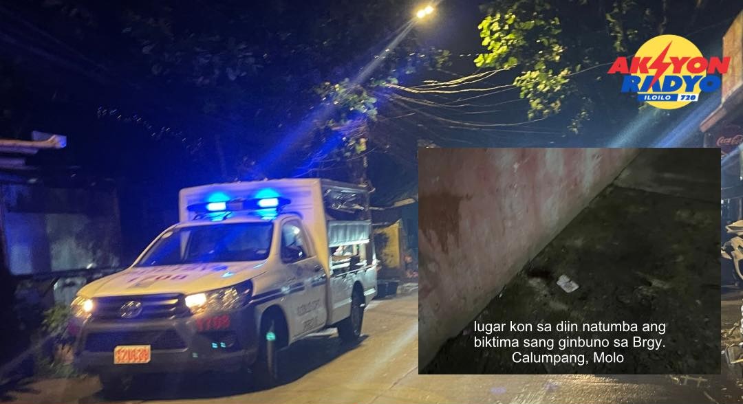 Delivery rider patay sang ginbuno sang barangay tanod sa Calumpang, Molo