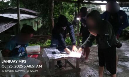 Suspected shabu, pusil kag bulletproof vest na-recover sa balay sang drug subject sang ginserbihan sang search warrant sa Janiuay