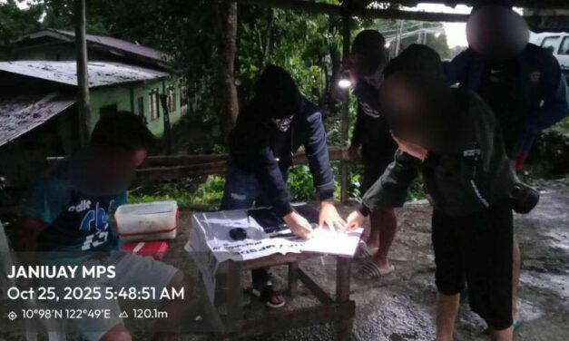 Suspected shabu, pusil kag bulletproof vest na-recover sa balay sang drug subject sang ginserbihan sang search warrant sa Janiuay