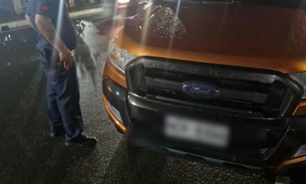 Nagatabok sa dalan patay sang nabungguan kag naipit sang pick up sa Pavia