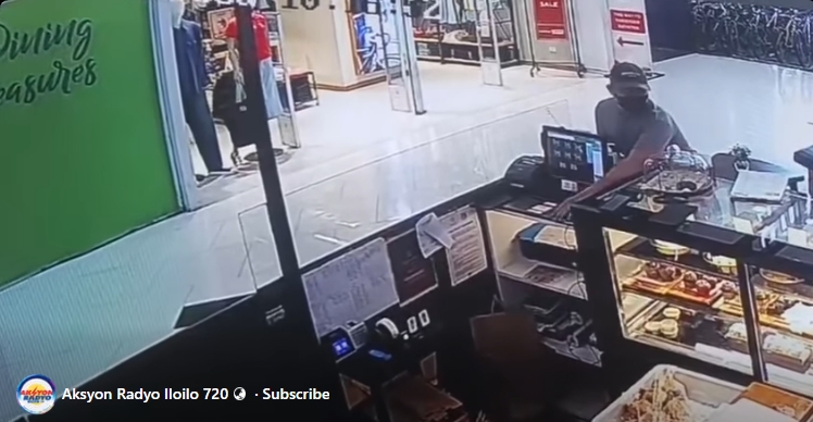 Cellphone sang nagabantay sa kapehan sa mall sa Pavia ginkawat