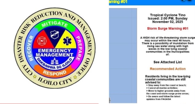CDRRMO naka-blue alert status tungod sa Bagyo Tino
