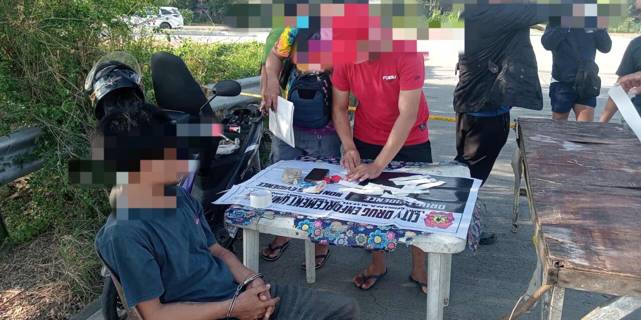 Construction worker nakuhaan sang P680,000 nga balor sang suspected shabu sa drug bust operation sa Brgy. Sooc, Arevalo