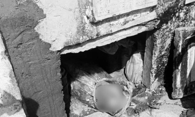 Tul-an sang tawo nga nasulod sa plastic, naputos sang habol, kag nakagapos ang mga kamot nasapwan sa sulod sang pantyon sa Barangay Culasi, Ajuy