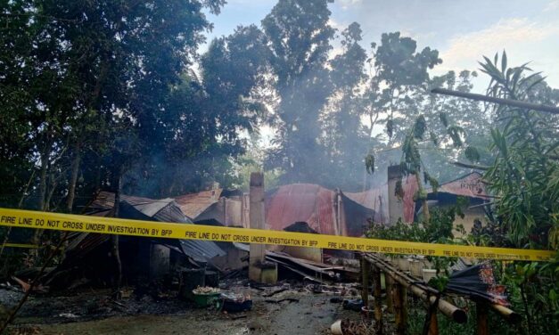 Senior citizen na babaye patay sang na-trap sa nasunog niya nga balay sa Badiangan