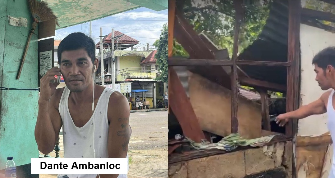 4 ka miyembro sang pamilya nakaluwas sang natumbahan sang puno sang lubi ang ila balay sa Nueva Valencia Guimaras