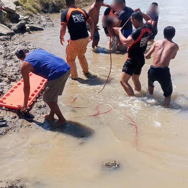 Manugtapas sang tubo patay sang nalumos sa suba sa San Enrique