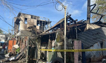 4 ka balay nasunog sa Calaparan, Arevalo