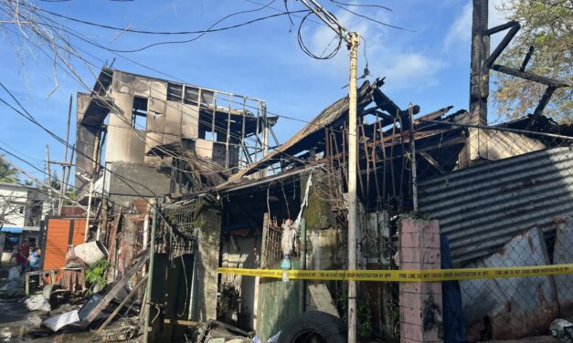 4 ka balay nasunog sa Calaparan, Arevalo