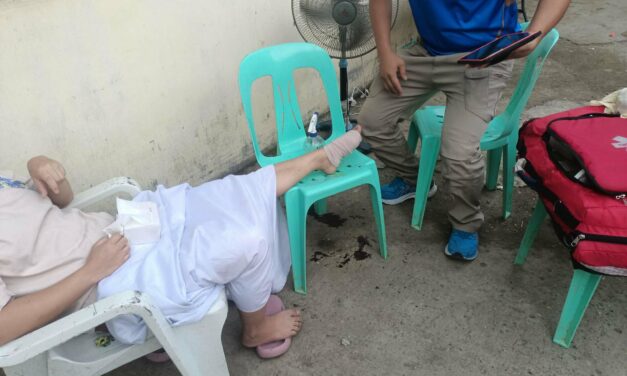 Residente sang Brgy. Pal-agon, Pavia naigo sang nagtalang nga bala