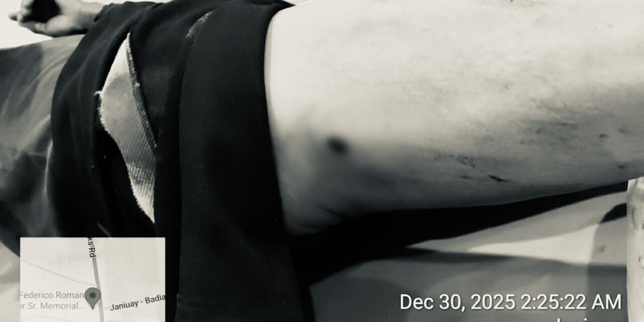 Senior citizen nga nagabaligya sang gasolina gintiro sang iya customer nga wala sang inugbayad sa Janiuay