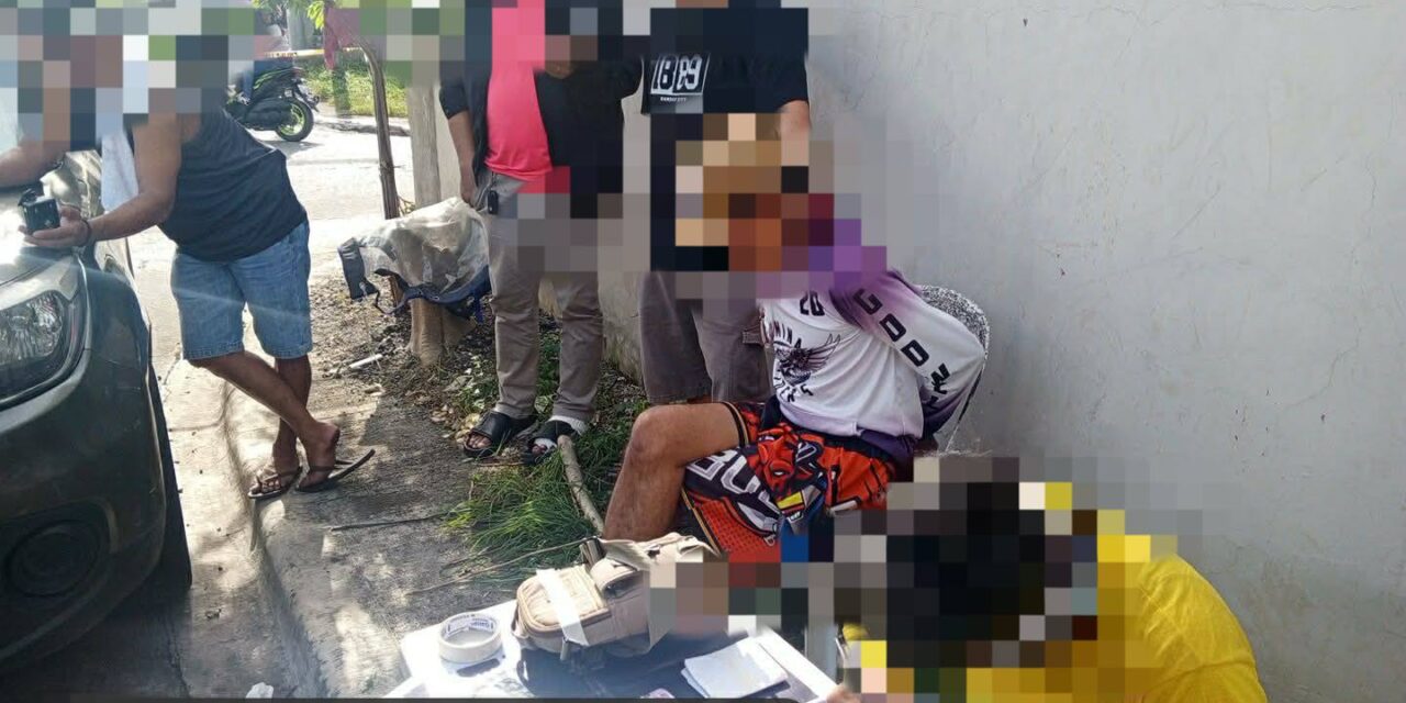 Tricycle driver nakuhaan sang P1 million nga balor sang suspected shabu sa Oton