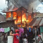 7 ka balay nasunog sa Sto. Niño Norte, Arevalo