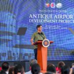 PASSENGER TERMINAL BUILDING SA ANTIQUE AIRPORT GIN-INAGURAHAN NI PRESIDENT FERDINAND MARCOS JR.