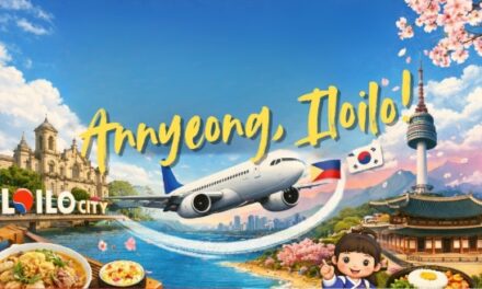 Iloilo-Seoul direct flight na-istoryahan nanday Gov. Arthur Defensor, Jr. kag ni South Korean Ambassador Lee Sang-hwa