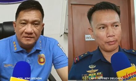 ICPO Dir. COL Kim Legada, Police Station 2 Chief, CPT Jeffrey Delgado gin-relieve tungod sa Lamasan case