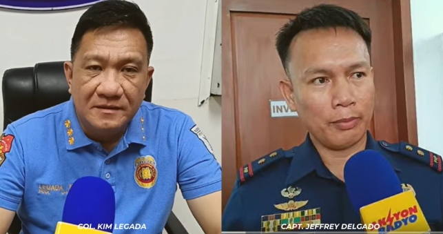 ICPO Dir. COL Kim Legada, Police Station 2 Chief, CPT Jeffrey Delgado gin-relieve tungod sa Lamasan case