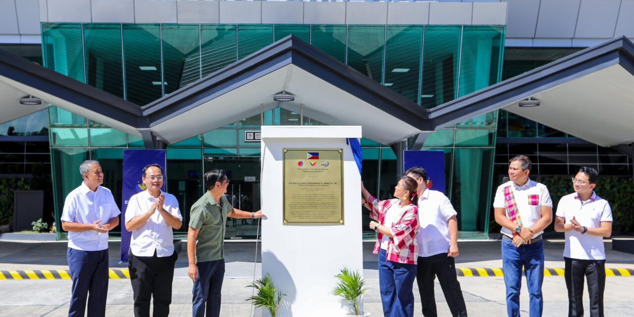 Passenger Terminal Building sa Antique Airport gin-inagurahan ni PBBM