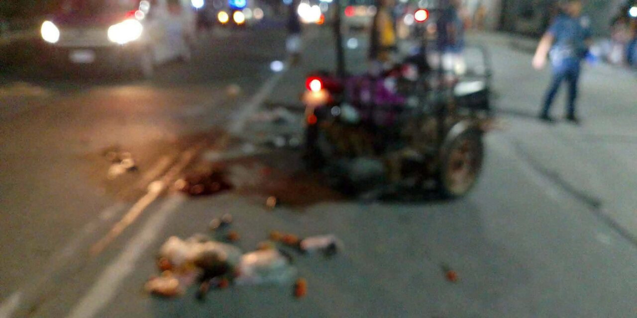10 ka tuig nga bata nga babaye patay sang nagbungguanay ang tricycle kag motorsiklo sa Trapiche, Oton
