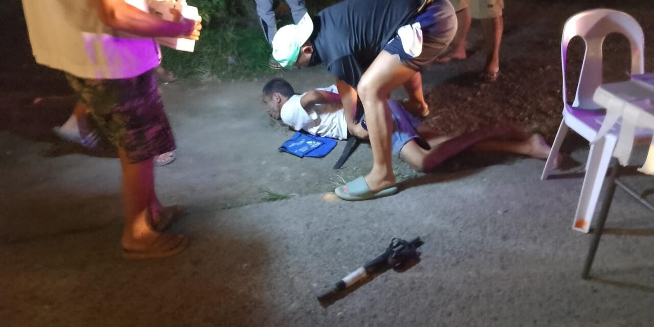Pulis natiruhan sang subject nga nagbato sa drug buy bust operation sa Pavia