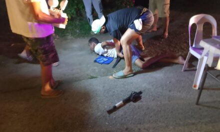 Pulis natiruhan sang subject nga nagbato sa drug buy bust operation sa Pavia