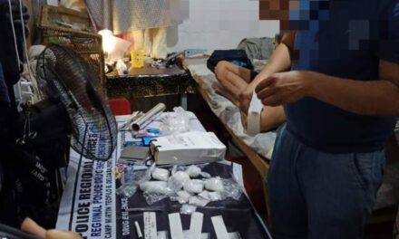 P2.7 million nga balor sang suspected shabu nga nakumpiskar sa Santa Barbara, Iloilo ginapatihan nga itigana sa Dinagyang Festival