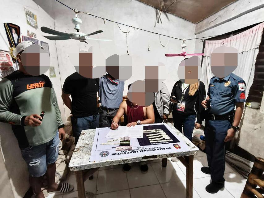 Barangay tanod dakup sa drug bust operation sa Balasan