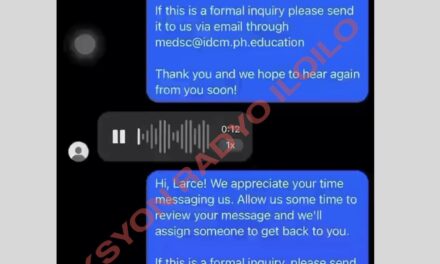 Iloilo Doctors’ College ginpuhag sang bomb threat