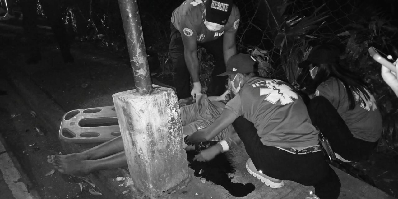 Driver sang motorsiklo patay sang nakabunggo sa poste sa Brgy. San Jose, Arevalo