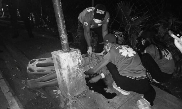 Driver sang motorsiklo patay sang nakabunggo sa poste sa Brgy. San Jose, Arevalo