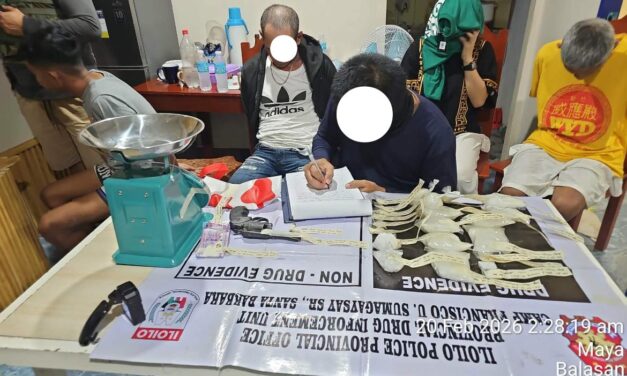 P14 million nga balor ang suspected shabu na-recover sa drug bust operation sa Balasan