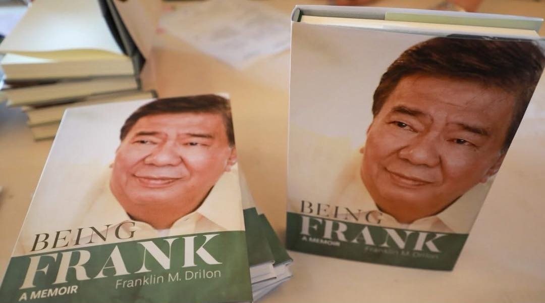 Former Senate President Franklin Drilon naglunsar sang memoir