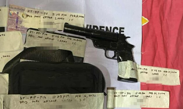 P1 million nga balor sang suspected shabu, pusil nakuha sa senior citizen nga nadakpan sa drug buy bust sa La Paz