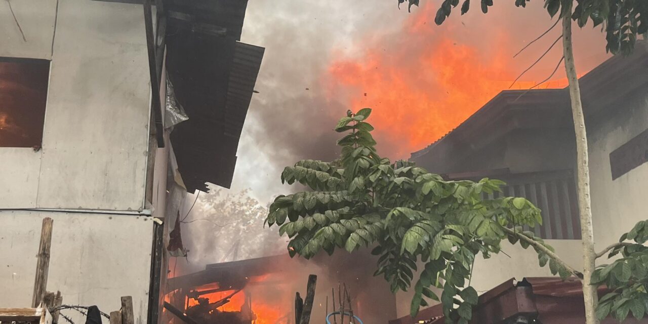 52 ka balay nasunog sa Brgy. Benedicto, Jaro