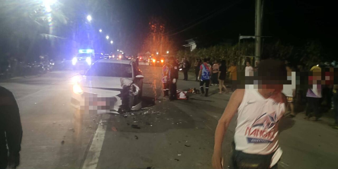 Driver sang motorsiklo patay sang nabungguan sang awto sa Sara