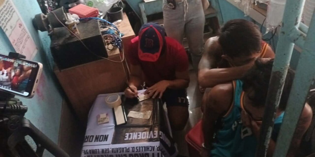 Magtiyo dakup sa drug buy-bust operation kag pagserbe sang search warrant sa Bakhaw, Mandurriao