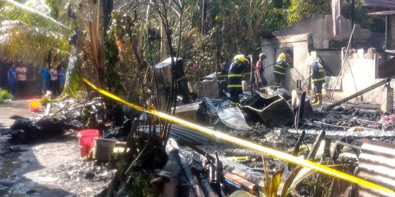 3 ka tuig nga bata patay sang na-trap sa balay nga nasunog sa Cabubugan, Guimbal