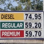 Presyo sang krudo nagahamboy na sa P75 kag P70 kada litro sa gas stations sa Santa Barbara, Leganes kag Zarraga