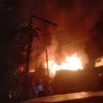 4 balay, 1 ka bugasan nasunog sa Alimodian