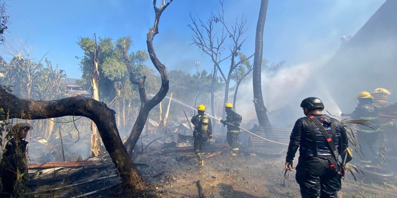 15 ka balay nasunog sa Gustilo, La Paz