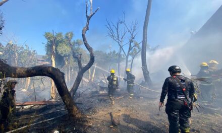 15 ka balay nasunog sa Gustilo, La Paz