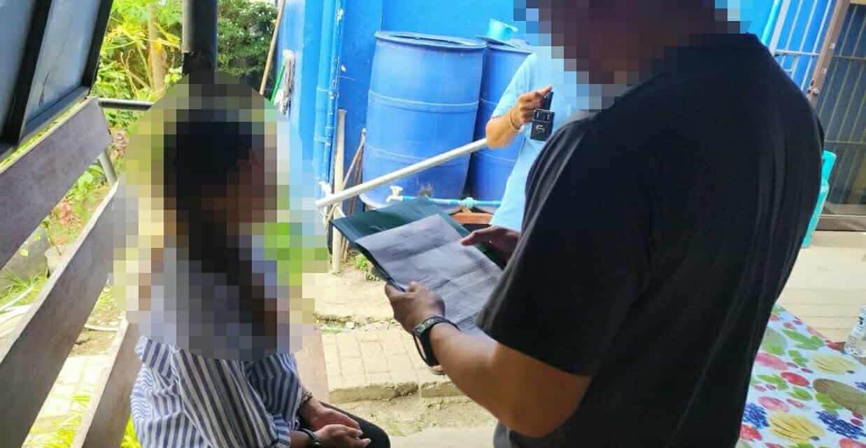 Wanted tungod sa bomb joke arestado sa Arevalo