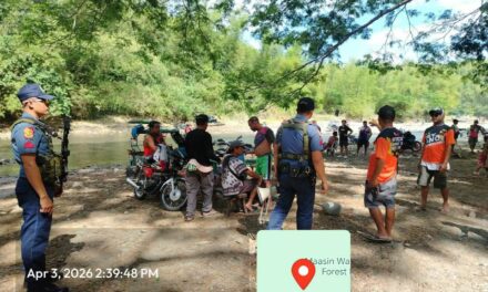 9 ka tuig nga bata nga babaye nasalbar sang nalumos sa suba sa Maasin