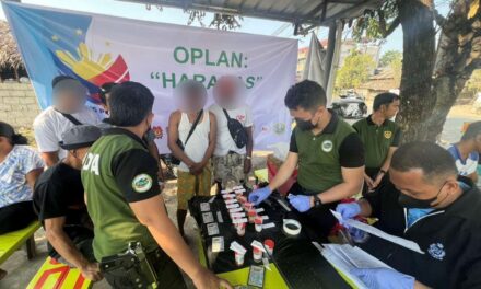 10 ka drivers nagpositibo sa drug test sa Oplan Harabas sang PDEA 6 sang Semana Santa