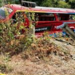 15 hikers, pilason sang na-aksidente ang ginasakyan nga jeep sa Miagao