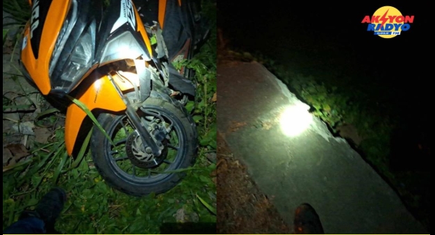 Driver sang motorsiklo patay sang nahulog sa kanal sa Pototan