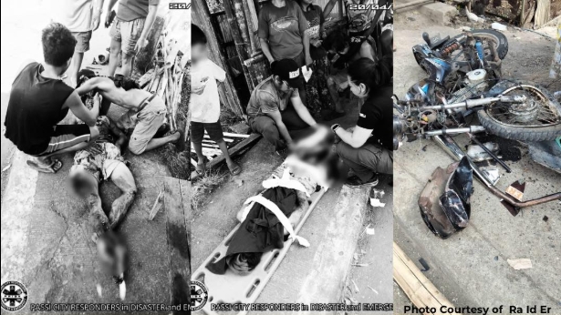 2 patay, 6 ang pilason lakip ang 2 ka menor-de-edad sang nabungguan sang pick-up sa Passi City