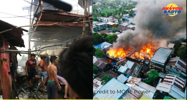 22 ka balay nasunog sa Kasing-Kasing, Molo; 89 ka indibidwal apektado