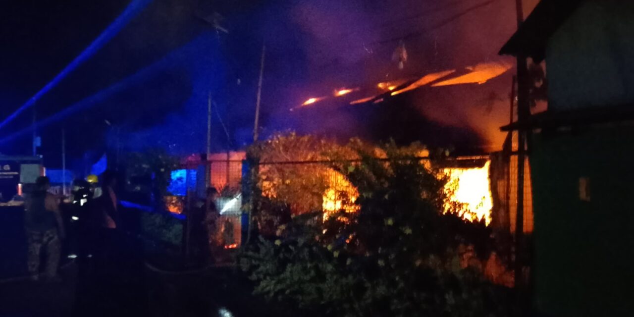 Barangay hall kag day care center sa Banate, nasunog; Balor sang halitan naglab-ut sa P1.8 million