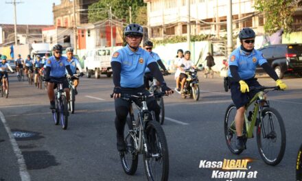 Bike Patrolling sang mga pulis pamaagi sang PRO 6 agud padayunon ang police visibility bisan mahal ang gatong